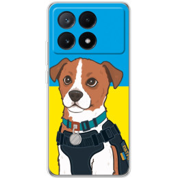 Чехол BoxFace для Xiaomi Redmi K70E/Poco X6 Pro 5G Пес Патрон