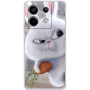 Чехол Boxface для Xiaomi Redmi Note 13 5G Rabbit Snowball