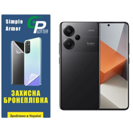 Полиуретановая пленка GP Simple Armor для Xiaomi Redmi Note 13 Pro+ 5G Глянцевая
