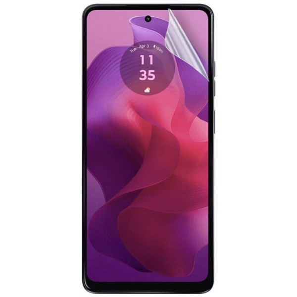 Защитная гидрогелевая пленка DM для Motorola E14/G04/G24 Глянцевая