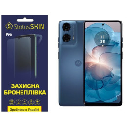 Полиуретановая пленка StatusSKIN Pro для Motorola E14/G04/G24 Глянцевая