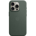 Чохол FineWoven Case with MagSafe Original для iPhone 15 Pro Max (OEM) Evergreen