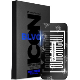 Захисне скло ArmorStandart Space Icon для iPhone 15 Pro Max Black