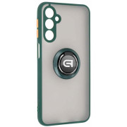 Панель ArmorStandart Frosted Matte Ring для Samsung A25 5G A256 Dark Green