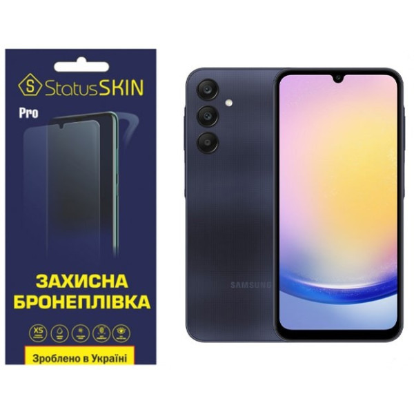 Полиуретановая пленка StatusSKIN Pro для Samsung A25 5G A256 Матовая