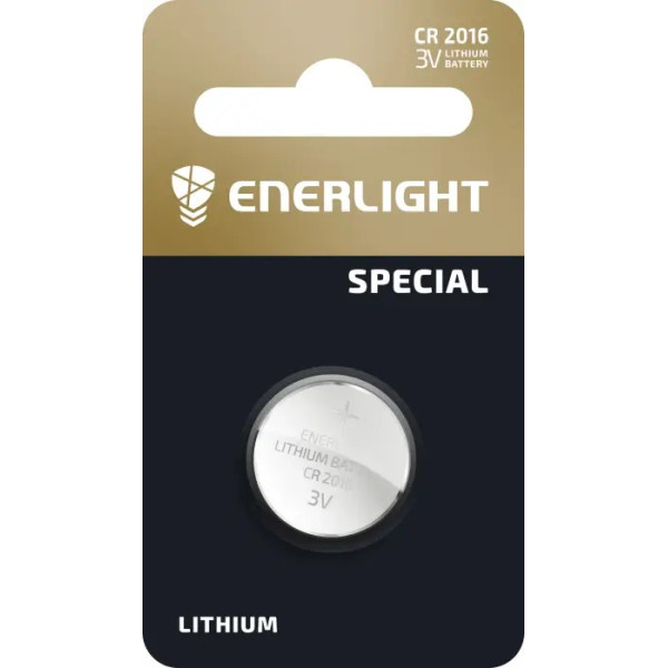 Батарейка ENERLIGHT LITHIUM CR 2025 BLI 1 шт
