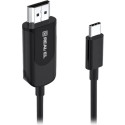 Кабель REAL-EL CHD-180 HDMI - USB Type-C (M/M) 1.8 м Black (EL123500044)