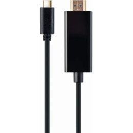 Кабель Cablexpert USB Type-C - HDMI (M/M) 2 м Чорний (A-CM-HDMIM-01)