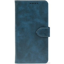 Чохол-книжка Crazy Horse Clasic для Xiaomi Redmi Note 13 Pro 5G/Poco X6 5G Dark Blue (Front)