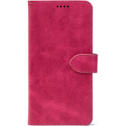 Чехол-книжка Crazy Horse Clasic для Xiaomi Redmi Note 13 Pro 5G/Poco X6 5G Magenta (Front)