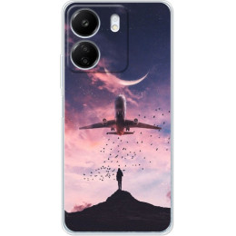 Чохол BoxFace для Xiaomi Redmi 13C/Poco C65 Airplane