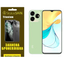 Полиуретановая пленка StatusSKIN Titanium для ZTE Blade V50 Design 4G Глянцевая