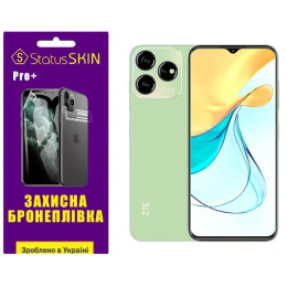 Полиуретановая пленка StatusSKIN Pro+ для ZTE Blade V50 Design 4G Матовая