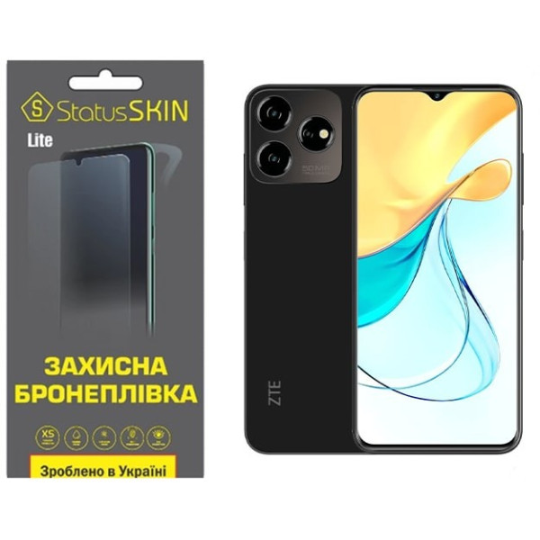 Поліуретанова плівка StatusSKIN Lite для ZTE Blade V50 Design 4G Глянцева