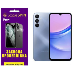 Поліуретанова плівка StatusSKIN Pro+ для Samsung A15 A155/A15 5G A156 Глянцева