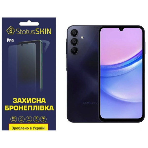 Поліуретанова плівка StatusSKIN Pro для Samsung A15 A155/A15 5G A156 Матова