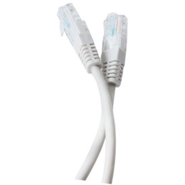 Патч-корд Tecro UTP-RJ45-0500 RJ45 Cat.5e 5m Сірий