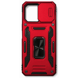 Чохол Camshield Army Ring для Xiaomi Redmi 12/Poco M6 Pro 5G Red