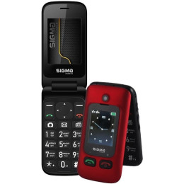 Телефон Sigma Comfort 50 Shell Type-C Dual Sim Red/Black