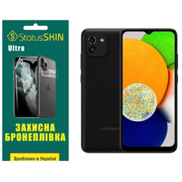 Поліуретанова плівка StatusSKIN Ultra для Samsung A03 A035 Глянцева