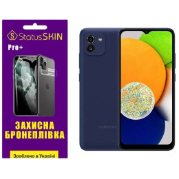 Поліуретанова плівка StatusSKIN Pro+ для Samsung A03 A035 Матова