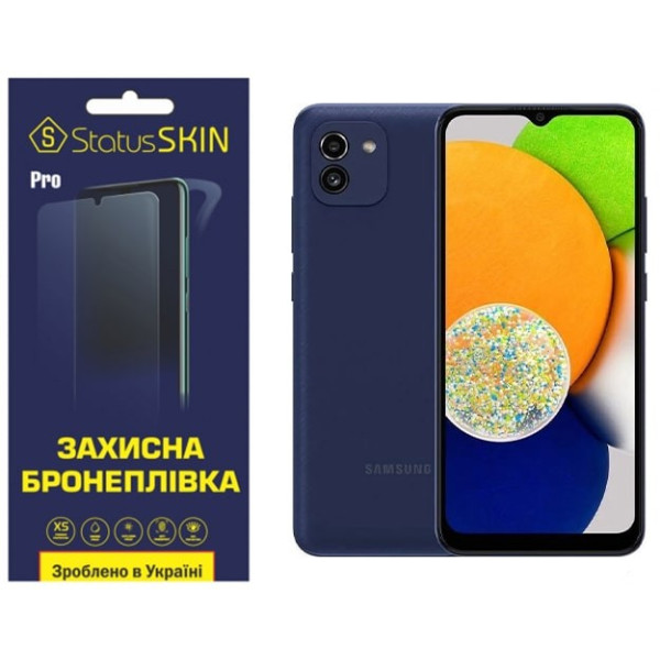 Поліуретанова плівка StatusSKIN Pro для Samsung A03 A035 Матова