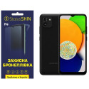 Полиуретановая пленка StatusSKIN Pro для Samsung A03 A035 Глянцевая