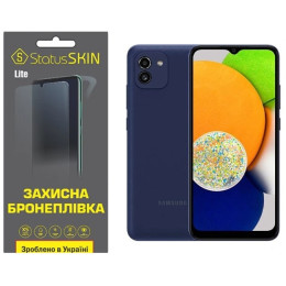 Поліуретанова плівка StatusSKIN Lite для Samsung A03 A035 Матова