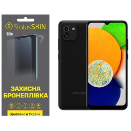 Поліуретанова плівка StatusSKIN Lite для Samsung A03 A035 Глянцева