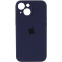Silicone Case Full Camera для iPhone 15 Midnight Blue