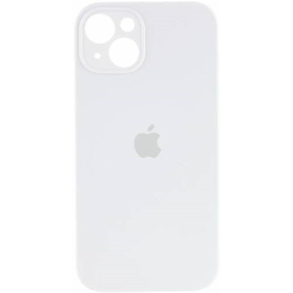 Silicone Case Full Camera для iPhone 15 White