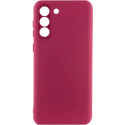 Silicone Cover Lakshmi Full Camera для Samsung A54 5G A546 Marsala
