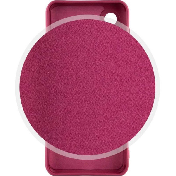 Silicone Cover Lakshmi Full Camera для Samsung A54 5G A546 Marsala
