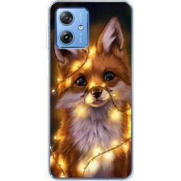 Чохол BoxFace для Motorola G54 5G/G54 Power Різдвяна лисиця
