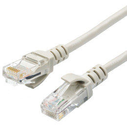 Патч-корд Atcom Geplink UTP Cat.5e 26AWG 1 м Серый (GL8001)