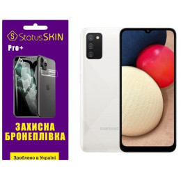 Полиуретановая пленка StatusSKIN Pro+ для Samsung A02s A025 Матовая