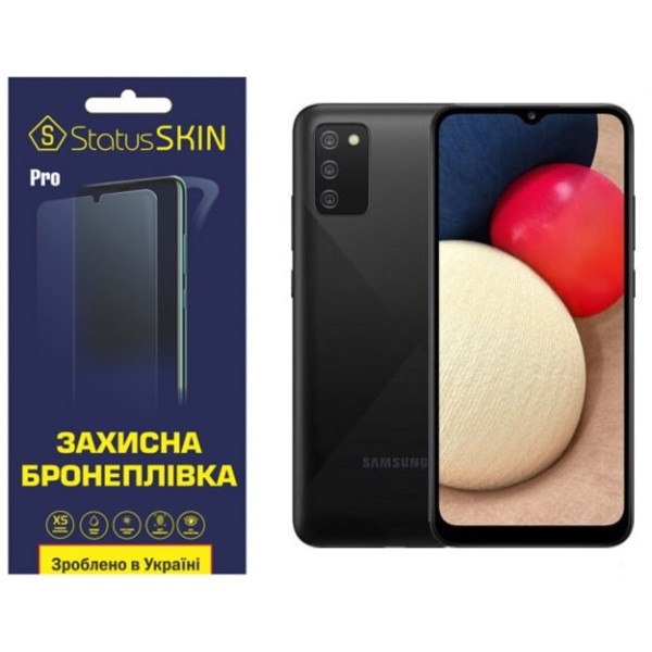 Полиуретановая пленка StatusSKIN Pro для Samsung A02s A025 Матовая