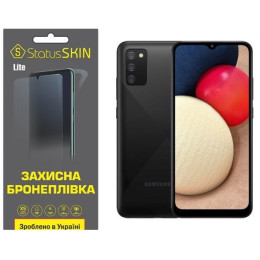 Полиуретановая пленка StatusSKIN Lite для Samsung A02s A025 Глянцевая