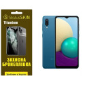 Полиуретановая пленка StatusSKIN Titanium для Samsung A02 A022 Глянцевая