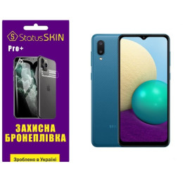 Поліуретанова плівка StatusSKIN Pro+ для Samsung A02 A022 Глянцева