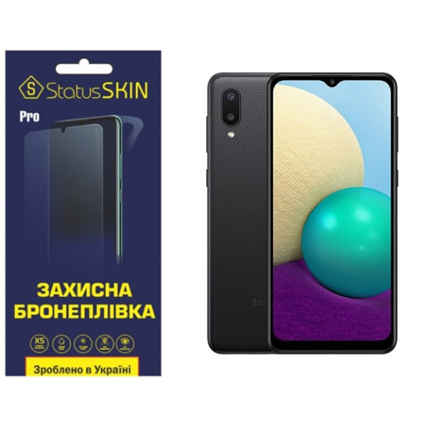 Поліуретанова плівка StatusSKIN Pro для Samsung A02 A022 Матова