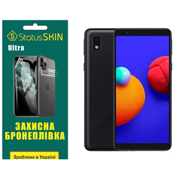 Полиуретановая пленка StatusSKIN Ultra для Samsung A01 Core A013/M01 Core M013 Глянцевая