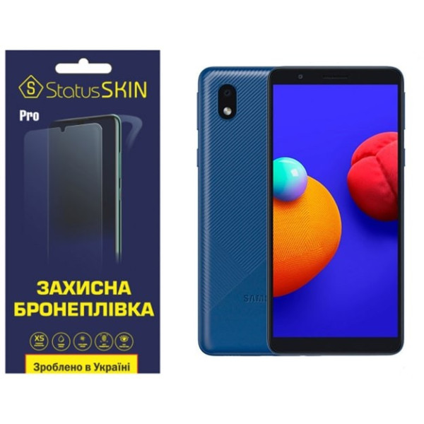 Поліуретанова плівка StatusSKIN Pro для Samsung A01 Core A013/M01 Core M013 Глянцева