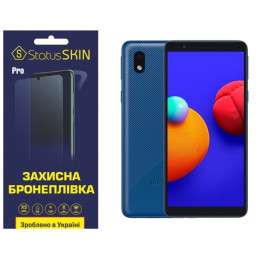 Полиуретановая пленка StatusSKIN Pro для Samsung A01 Core A013/M01 Core M013 Глянцевая