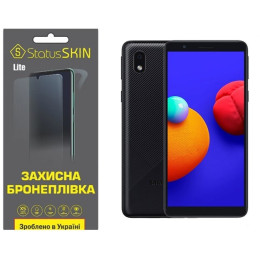 Поліуретанова плівка StatusSKIN Lite Samsung A01 Core A013/M01 Core M013 Глянцева
