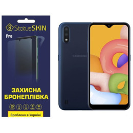 Поліуретанова плівка StatusSKIN Pro для Samsung A01 A015 Глянцева