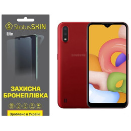 Полиуретановая пленка StatusSKIN Lite для Samsung A01 A015 Матовая