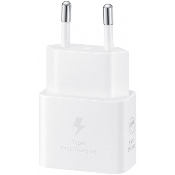 Сетевое зарядное устройство Samsung 25W Travel Adapter + cable Type-C White (EP-T2510XWEGEU)