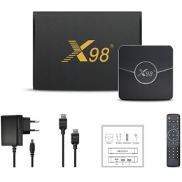 ТВ-приставка Smart TV X98 Plus 2/16GB Black