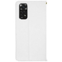 Чехол-книжка Crazy Horse Clasic для Xiaomi Redmi Note 11 Pro/5G/11E Pro 5G/12 Pro 4G White (Strong) 2